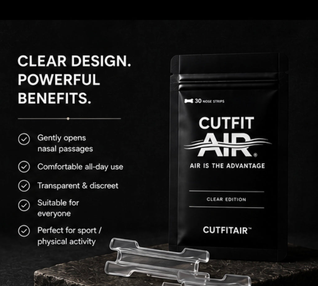 CutFit Air Invisible Nasal Strips – Clear Edition