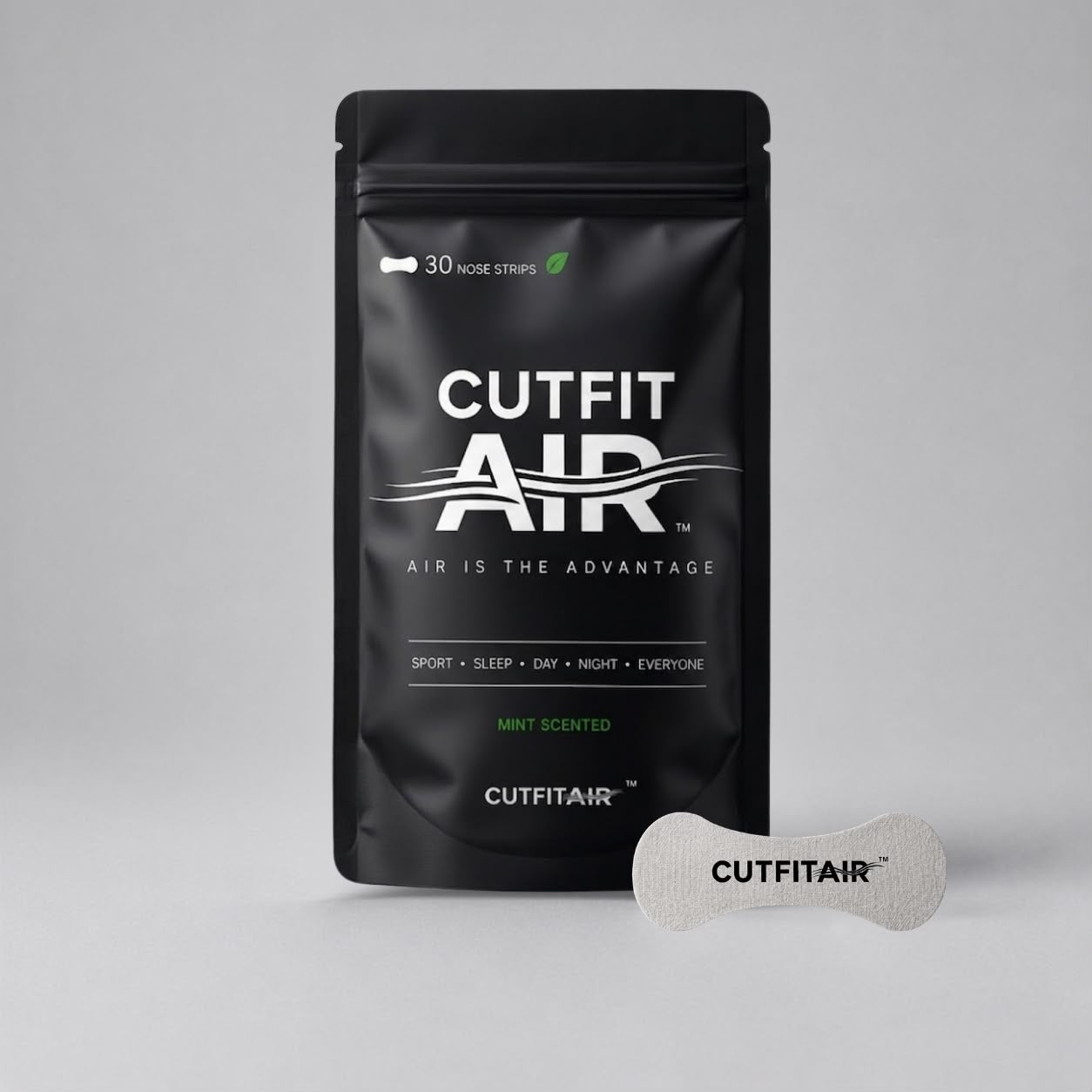 CutFit Air Mint Nasal Strips – White Edition