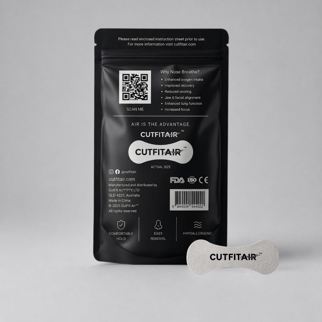 CutFit Air Mint Nasal Strips – White Edition