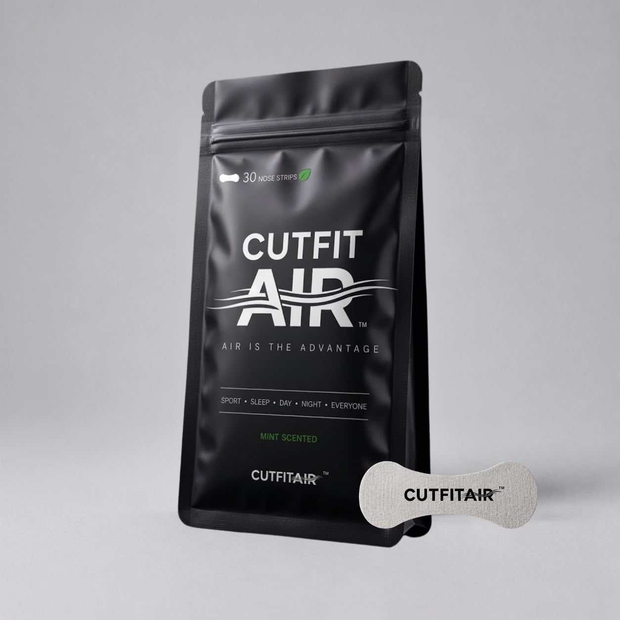 CutFit Air Mint Nasal Strips – White Edition