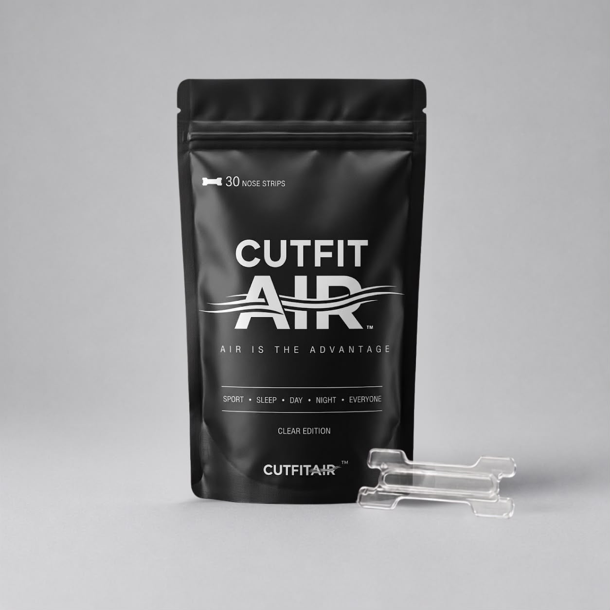CutFit Air Invisible Nasal Strips – Clear Edition
