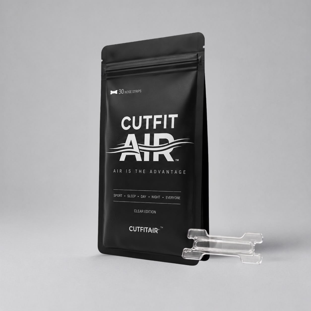 CutFit Air Invisible Nasal Strips – Clear Edition