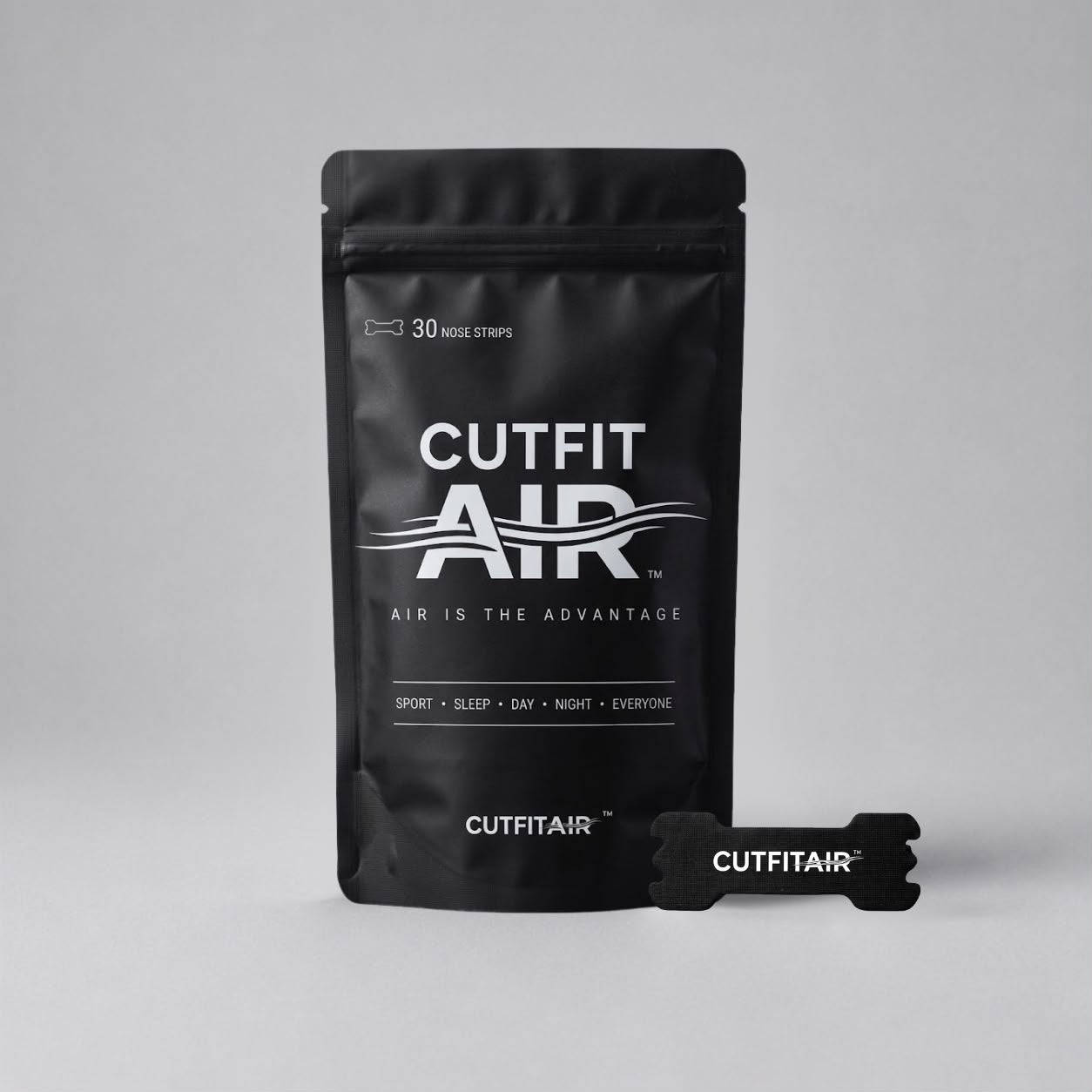 CutFit Air Performance Nasal Strips – Black Edition