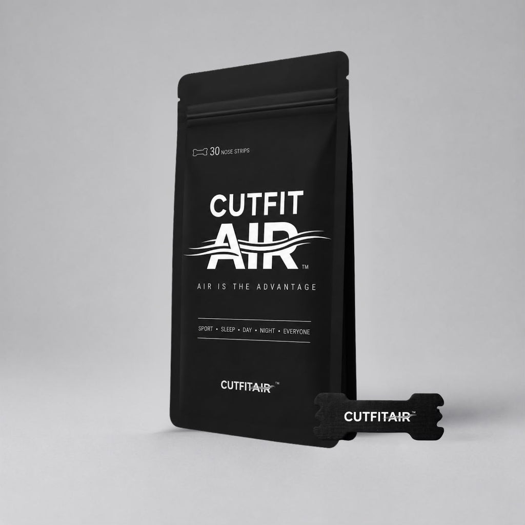 CutFit Air Performance Nasal Strips – Black Edition