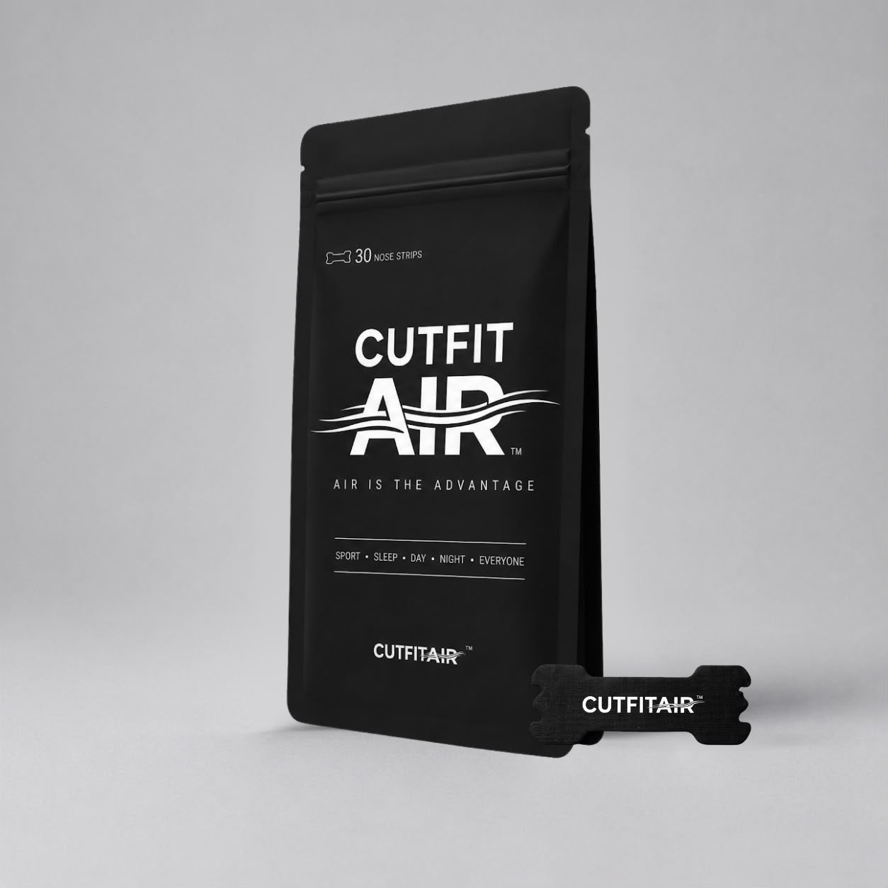 CutFit Air Performance Nasal Strips – Black Edition